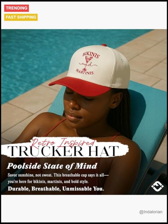 Vintage Canvas Snapback Hat - Adjustable 2 Tone Cap Unisex main image 5